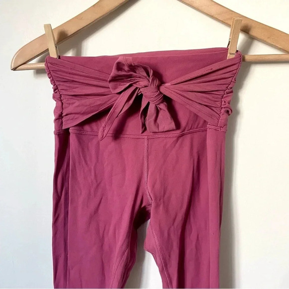 Lululemon Align Pant 28" *Wrap  Waist Moss Rose - Picture 7 of 11
